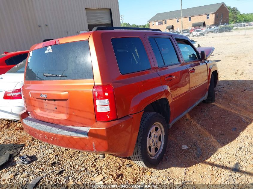 2010 JEEP PATRIOT SPORT