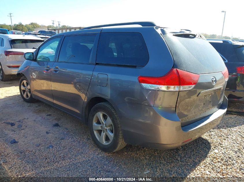 2014 TOYOTA SIENNA LE V6 8 PASSENGER