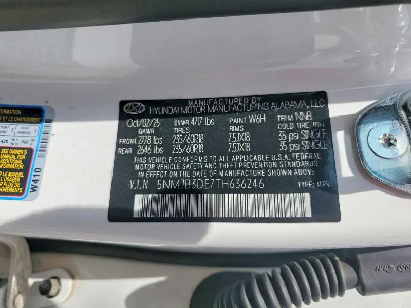 2026 HYUNDAI TUCSON SEL  
