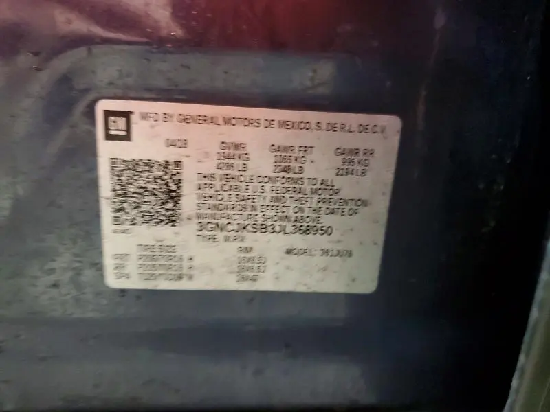 2018 CHEVROLET TRAX LS  