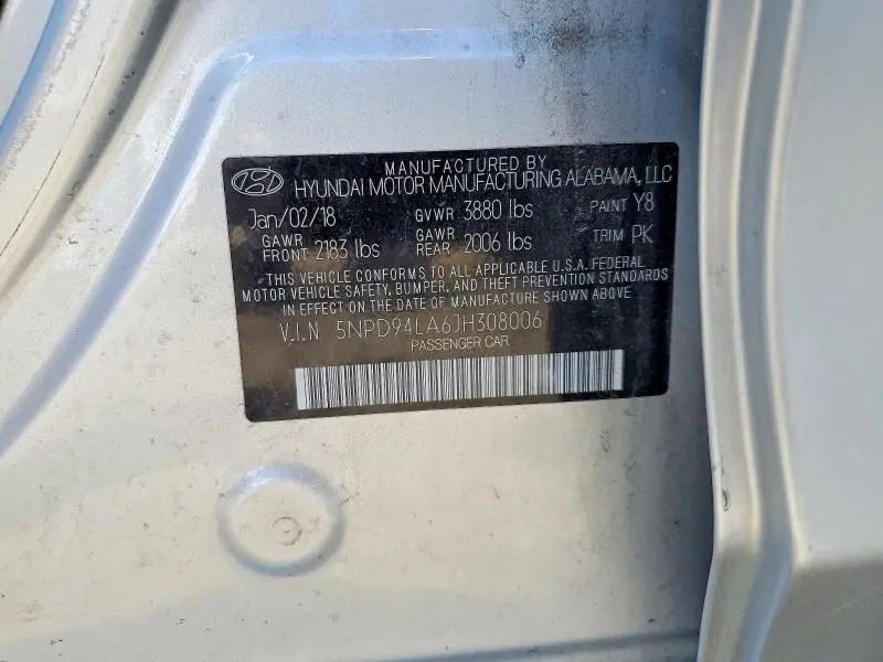 2018 HYUNDAI ELANTRA ECO  