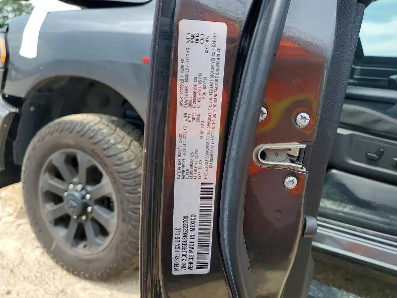 2022 RAM 2500 BIG HORN  