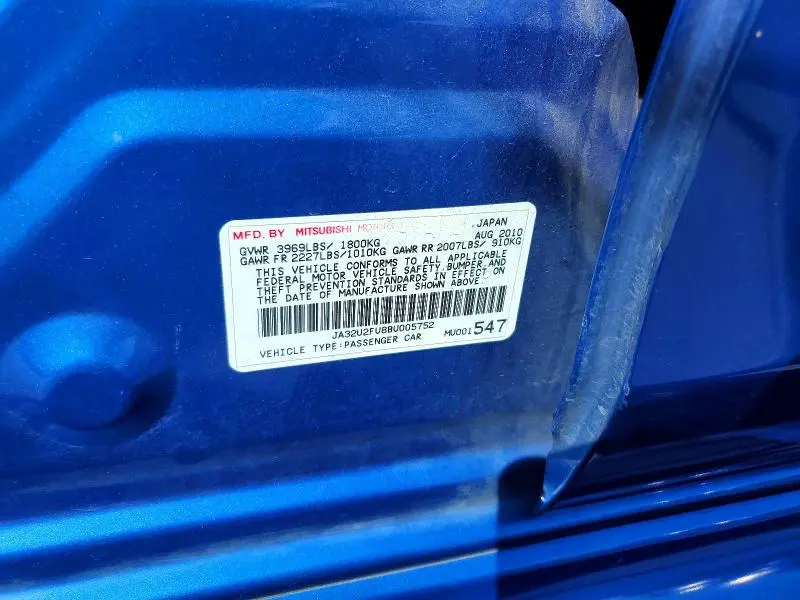 2011 MITSUBISHI LANCER ES/ES SPORT  