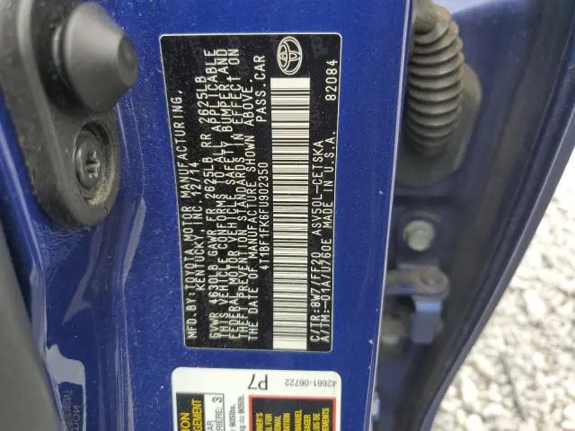 2015 TOYOTA CAMRY LE