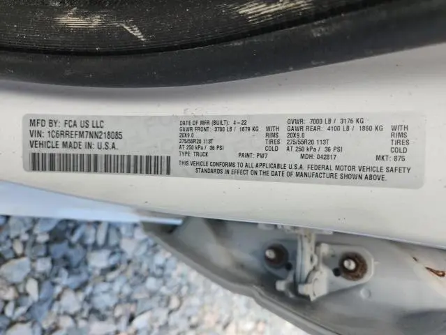 2022 RAM 1500 BIG HORN/LONE STAR  