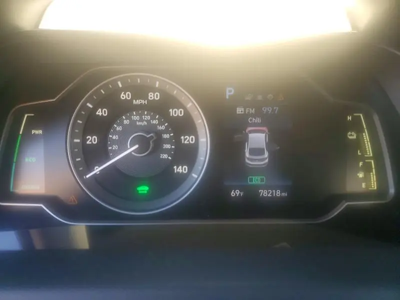 2022 HYUNDAI IONIQ BLUE  