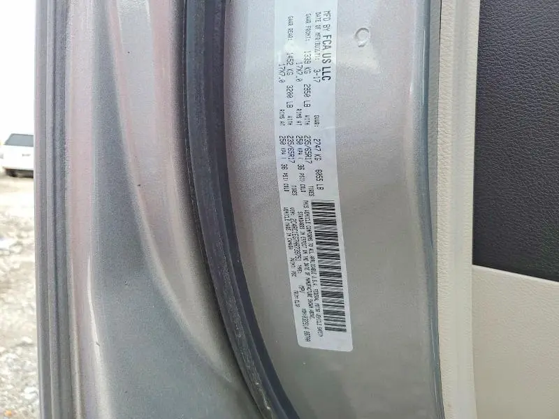 2017 CHRYSLER PACIFICA TOURING L PLUS  