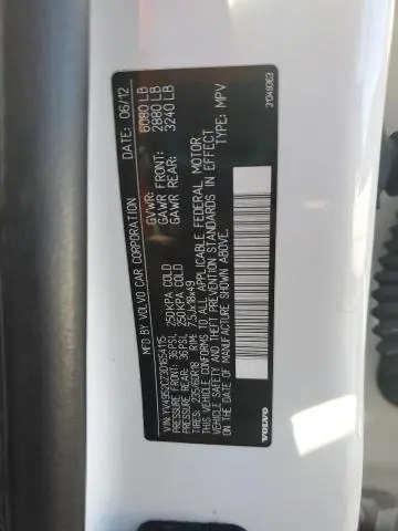 2013 VOLVO XC90 3.2  