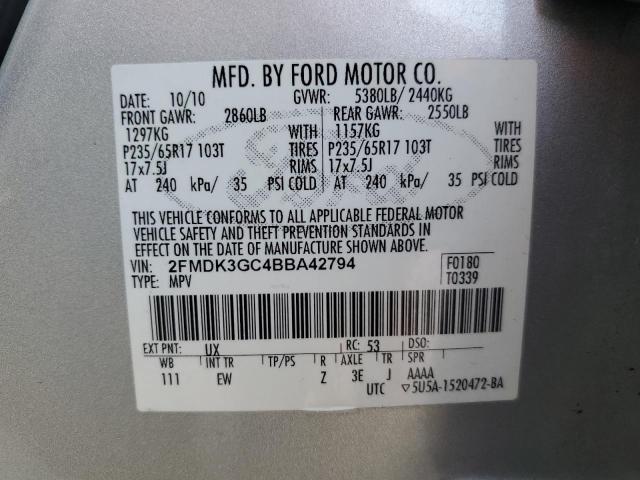 2011 FORD EDGE SE