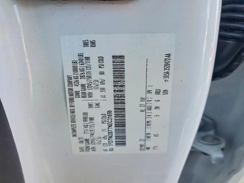 2022 FORD F250 SUPER DUTY  