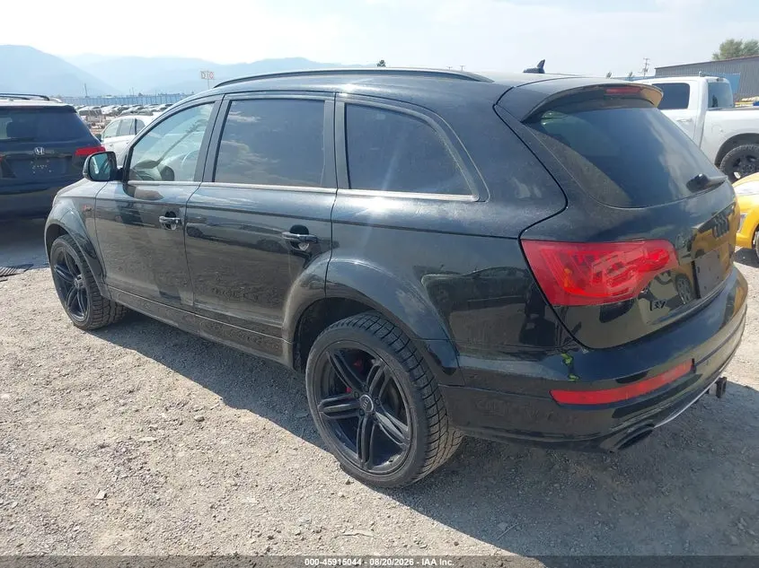 2015 AUDI Q7 3.0T S LINE PRESTIGE