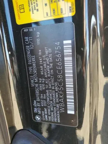 2012 BMW 328 XI SULEV  