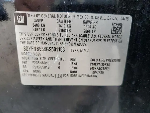 2016 CADILLAC SRX LUXURY COLLECTION  