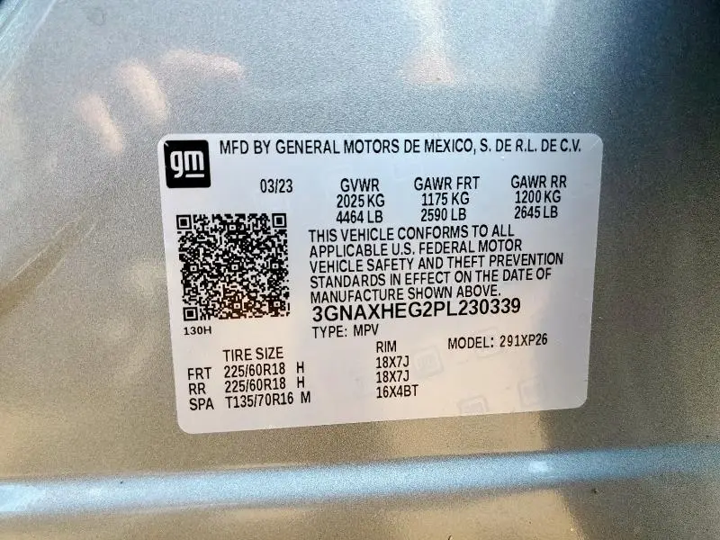2023 CHEVROLET EQUINOX LS  
