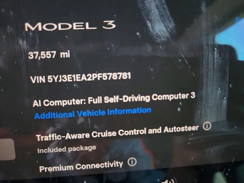 2023 TESLA MODEL 3   