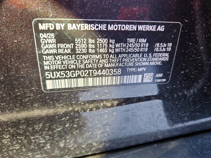 2026 BMW X3 30 XDRIVE  