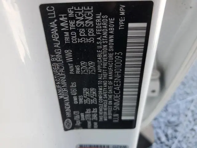 2022 HYUNDAI TUCSON LIMITED  