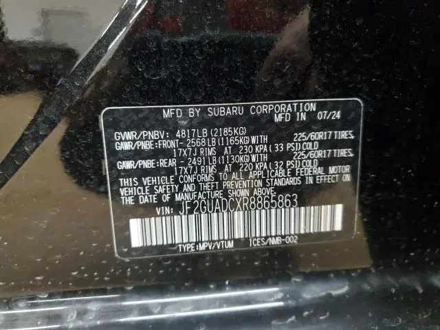 2024 SUBARU CROSSTREK PREMIUM