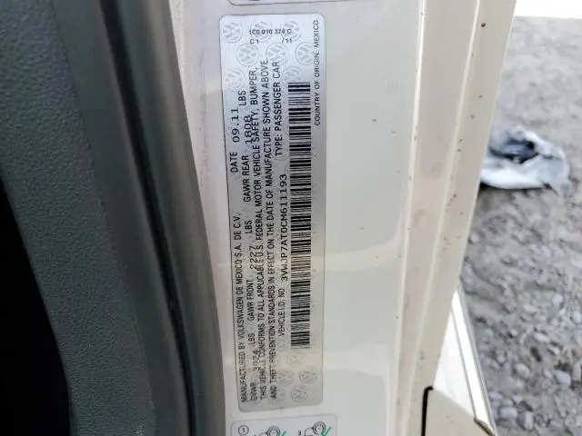 2012 VOLKSWAGEN BEETLE   