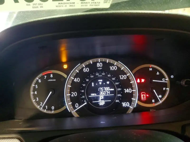 2015 HONDA ACCORD LX  
