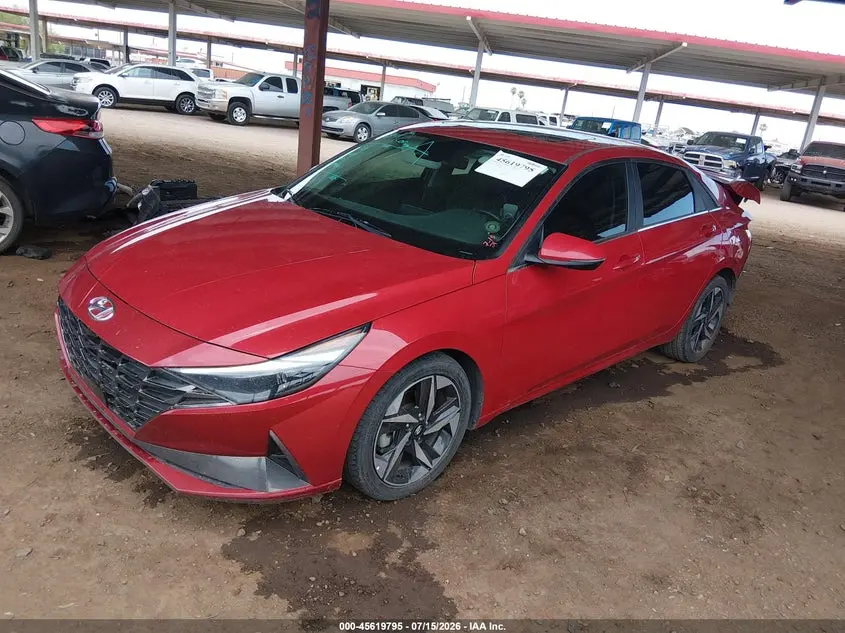 2022 HYUNDAI ELANTRA HYBRID LIMITED