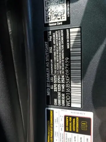 2019 MERCEDES-BENZ E 450 4MATIC  