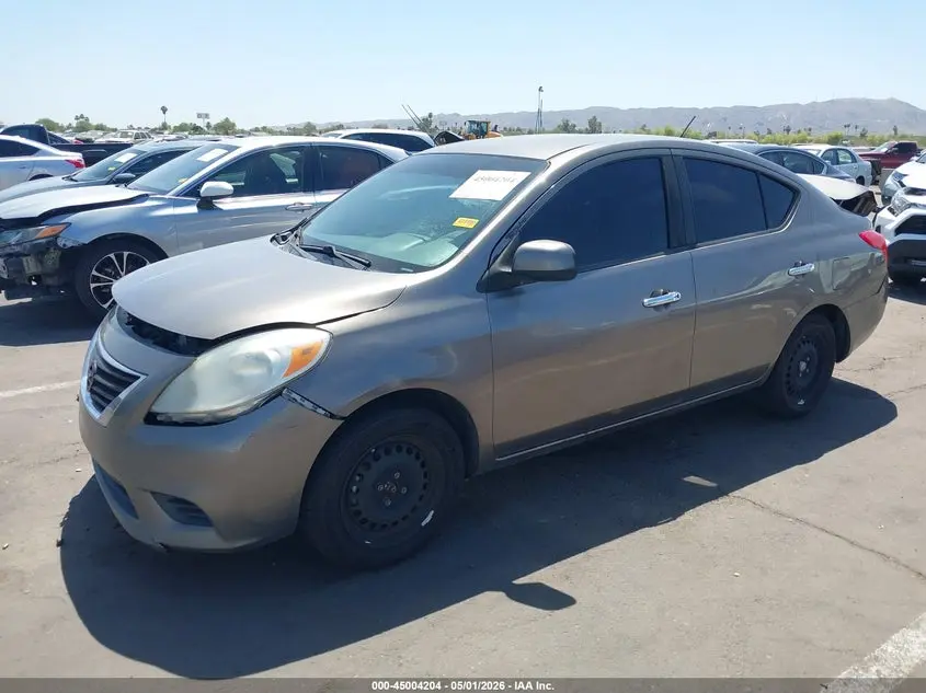 2012 NISSAN VERSA 1.6 SV
