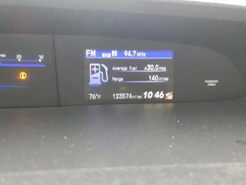 2015 HONDA CIVIC EXL  