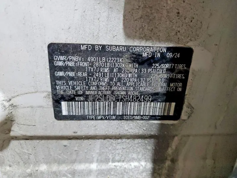 2025 SUBARU FORESTER PREMIUM  