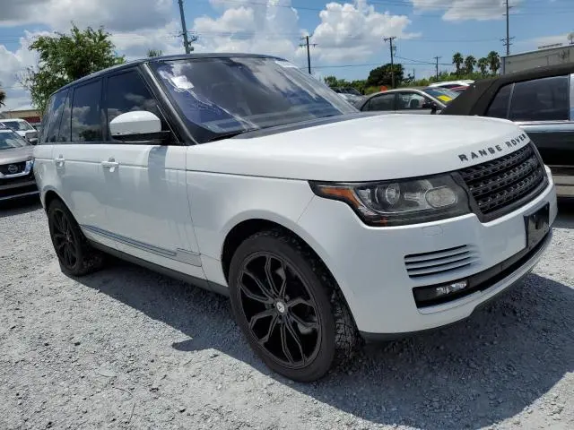 2016 LAND ROVER RANGE ROVER   