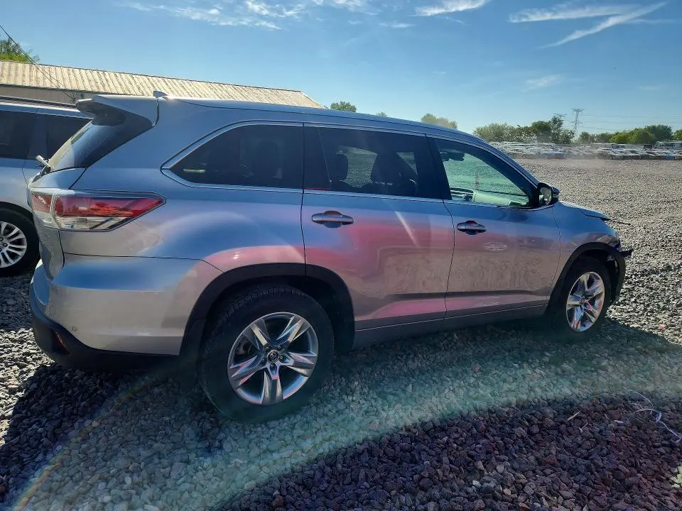 2016 TOYOTA HIGHLANDER LIMITED PLATINUM  