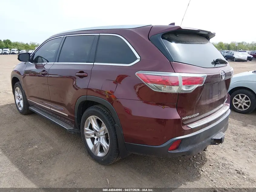 2014 TOYOTA HIGHLANDER LIMITED PLATINUM V6