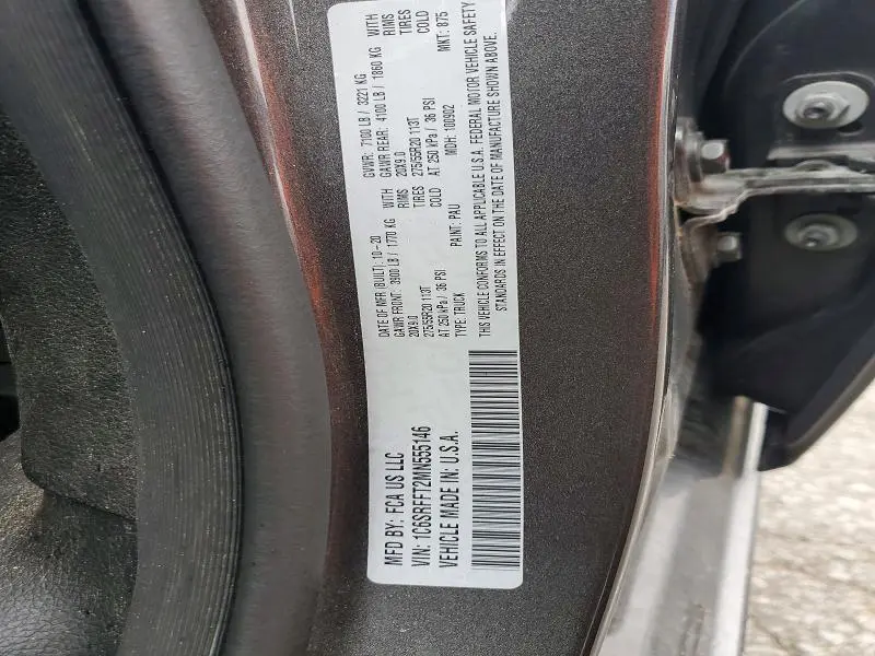 2021 RAM 1500 BIG HORN  