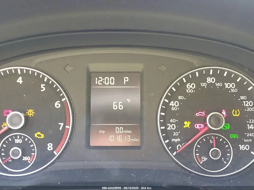 2012 VOLKSWAGEN PASSAT 2.5L S