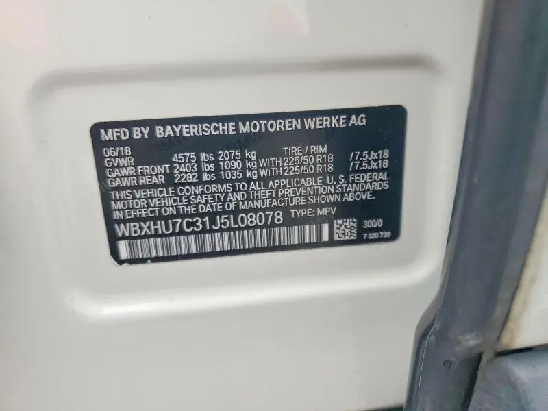 2018 BMW X1 SDRIVE28I  