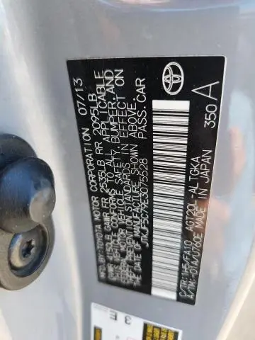 2014 TOYOTA SCION TC   