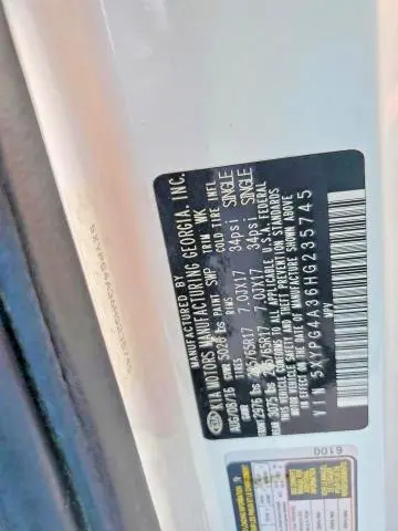 2017 KIA SORENTO LX  