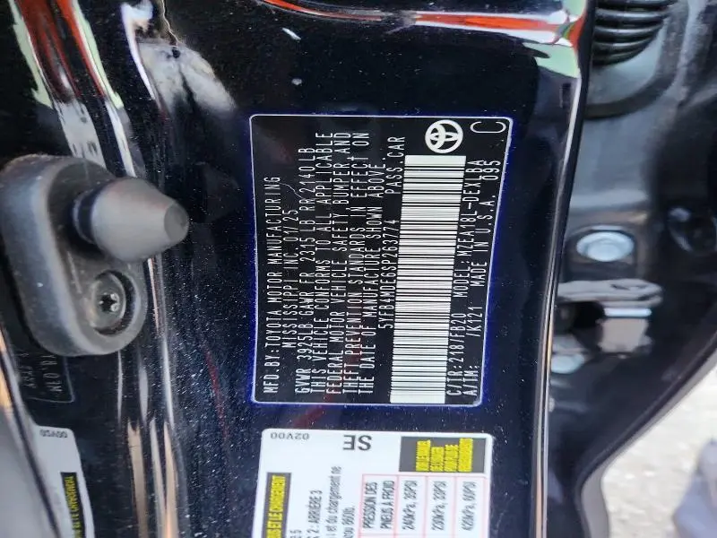 2025 TOYOTA COROLLA LE  