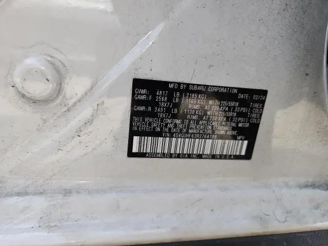 2024 SUBARU CROSSTREK SPORT  