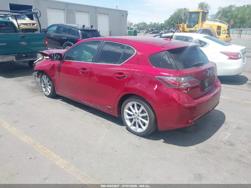 2012 LEXUS CT 200H PREMIUM