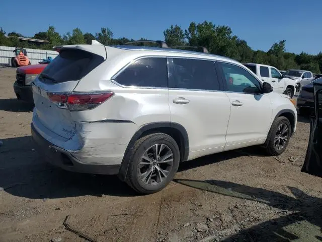 2016 TOYOTA HIGHLANDER XLE  