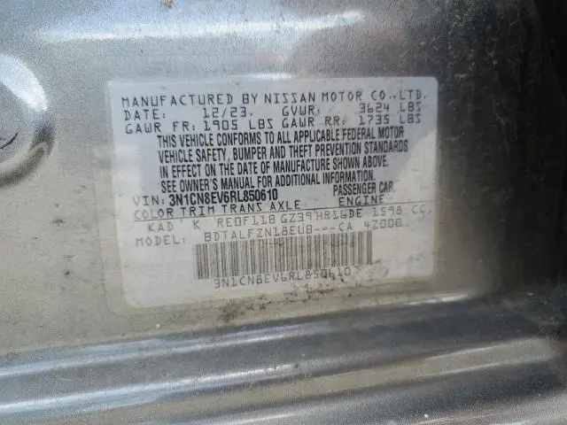 2024 NISSAN VERSA SV  