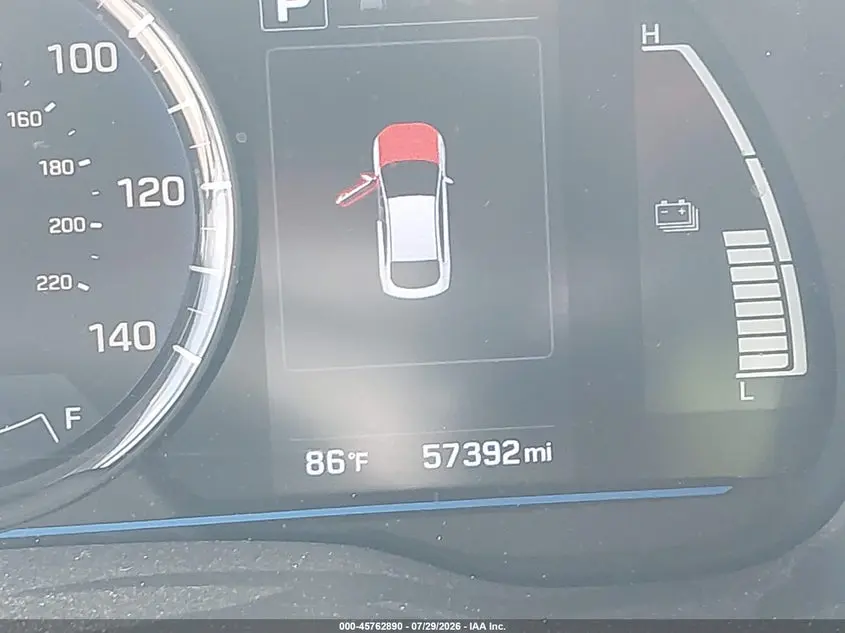 2018 HYUNDAI IONIQ HYBRID BLUE