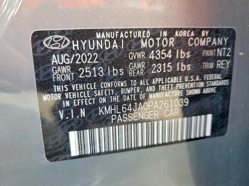 2023 HYUNDAI SONATA SEL  