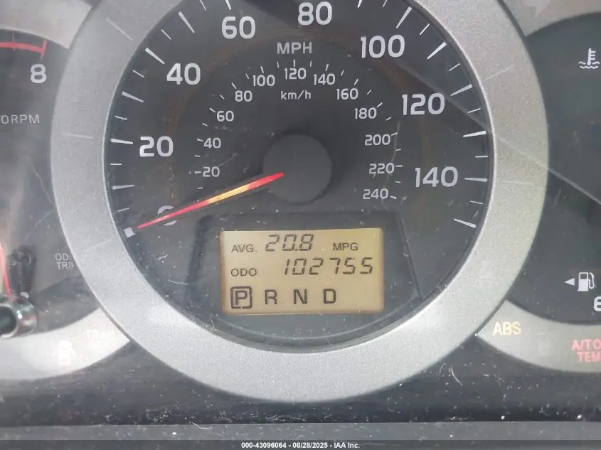 2012 TOYOTA RAV4 BASE V6