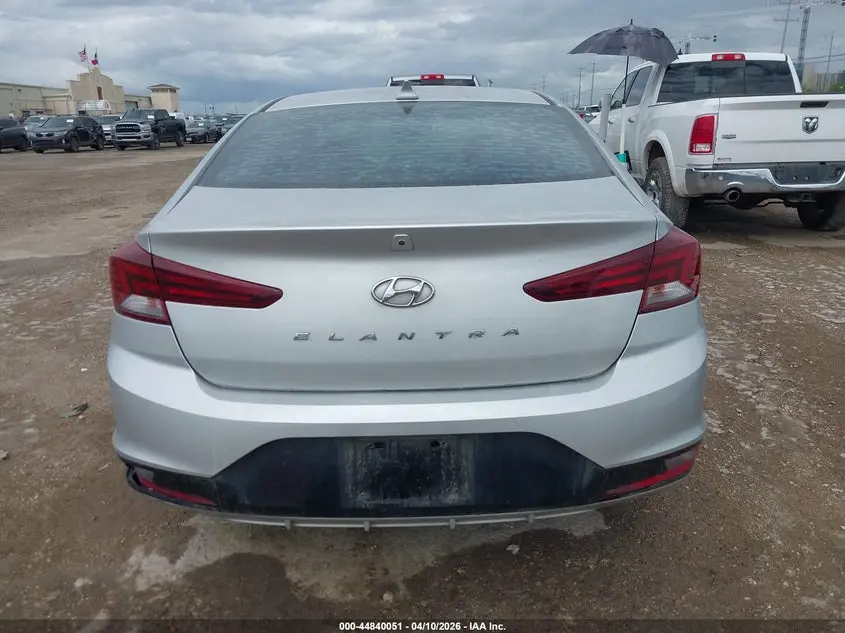 2019 HYUNDAI ELANTRA SEL