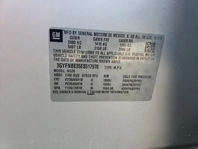 2014 CADILLAC SRX LUXURY COLLECTION  