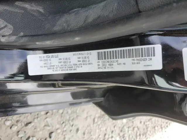 2016 CHRYSLER 200 LIMITED  