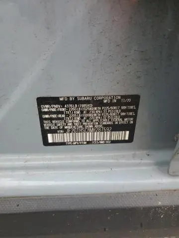 2021 SUBARU CROSSTREK SPORT  