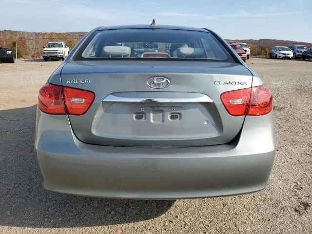 2010 HYUNDAI ELANTRA BLUE  